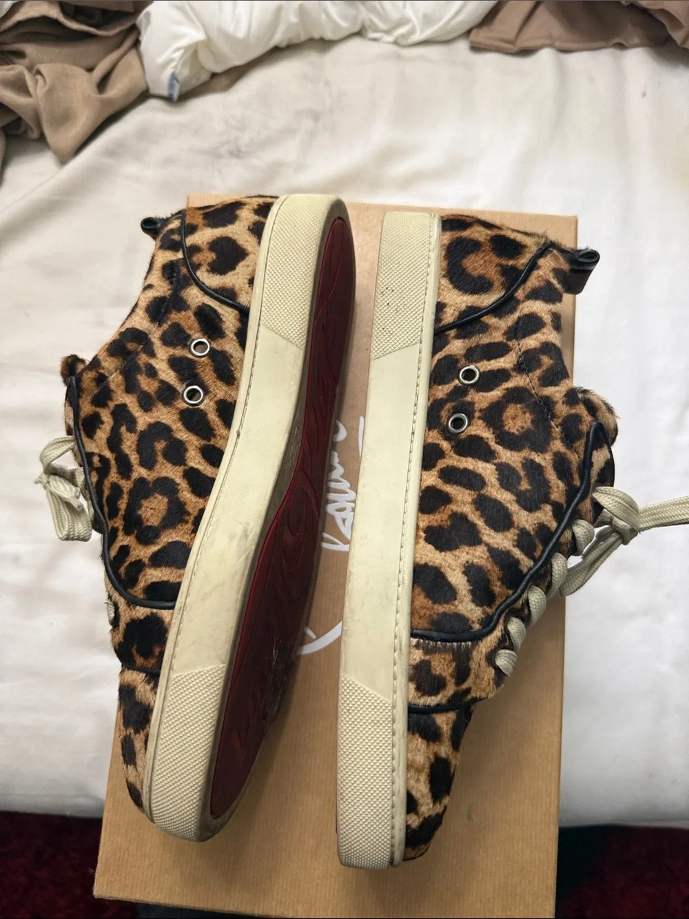 Christian Louboutin bold leopard